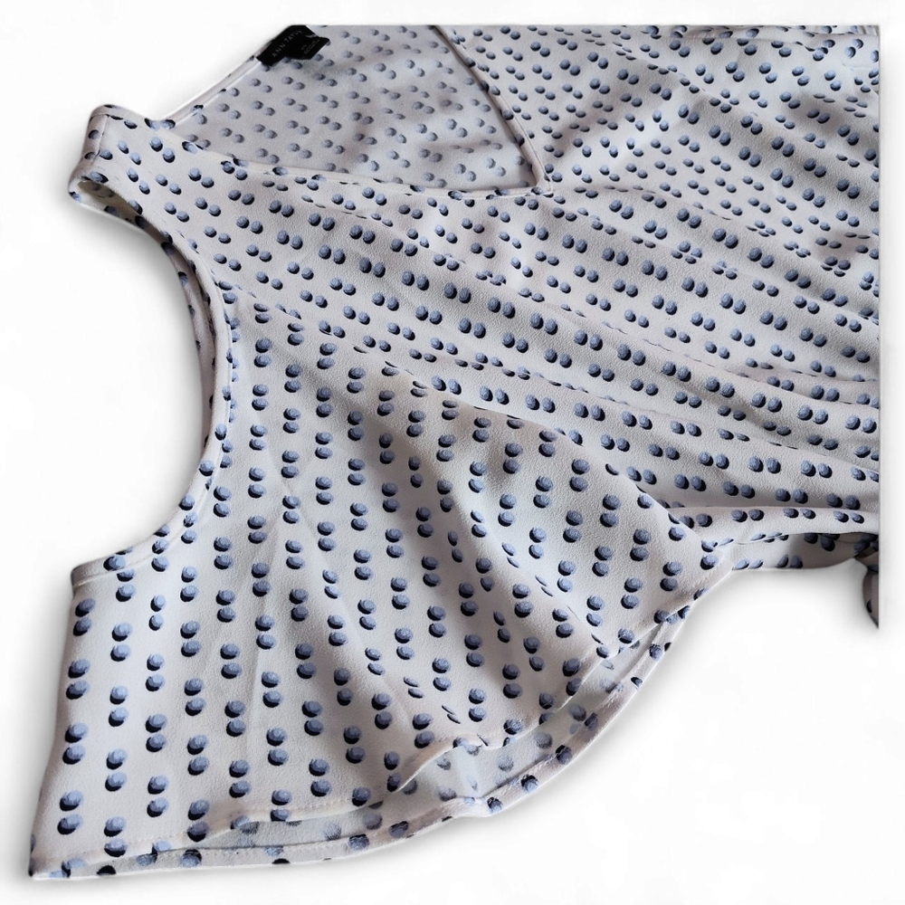Ann Taylor Cold Shoulder Peplum Top Womens Size xs - Picture 4 of 9